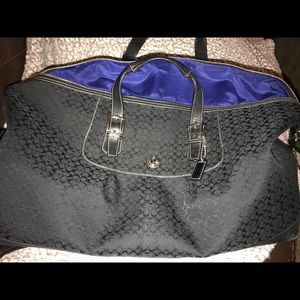 Coach Signature Duffel luggage bag